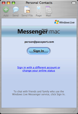 messenger for mac